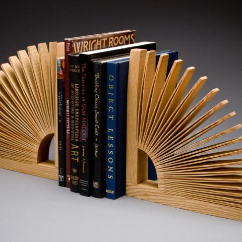 Abanico Bookends