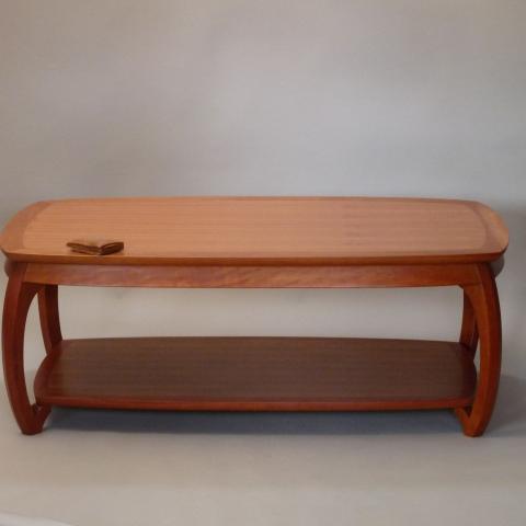 Sumo coffee table with glass tops