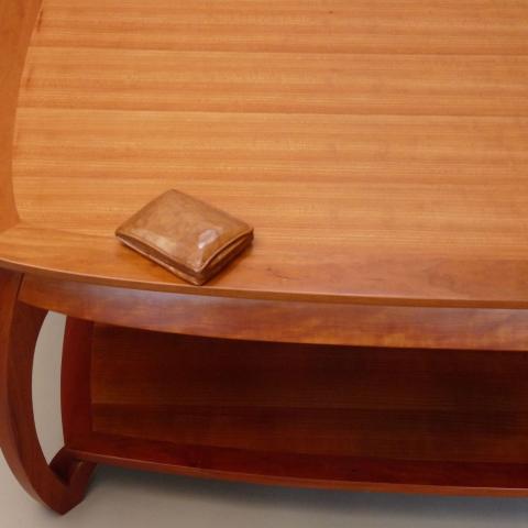Sumo coffee table with glass tops