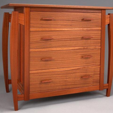 Predator Dresser in Sapele