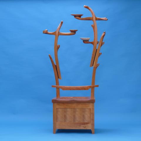 Coat Tree Bench