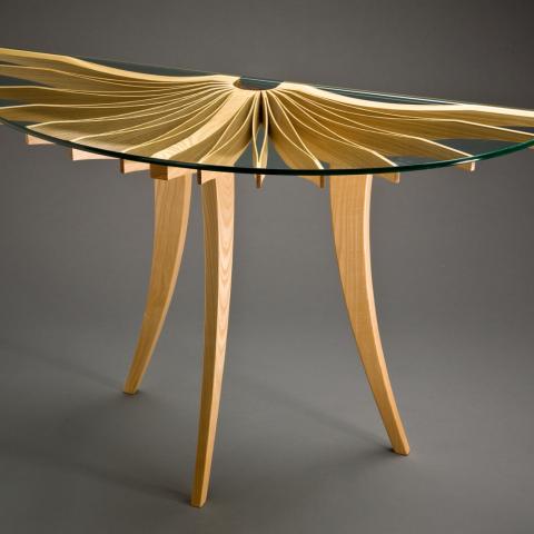Oxeye hall table