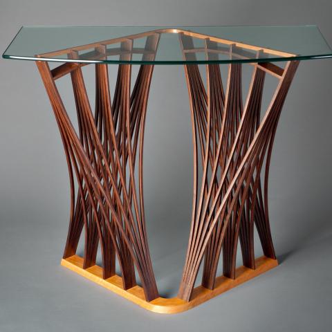 Parabola hall table