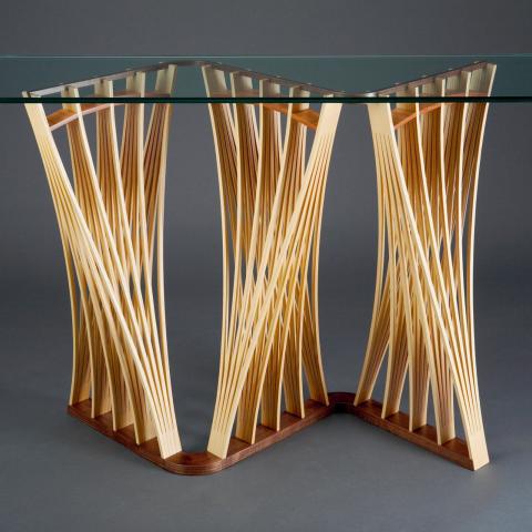 Parabola hall table