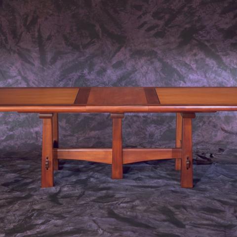 Pyramid Leg Dining Table